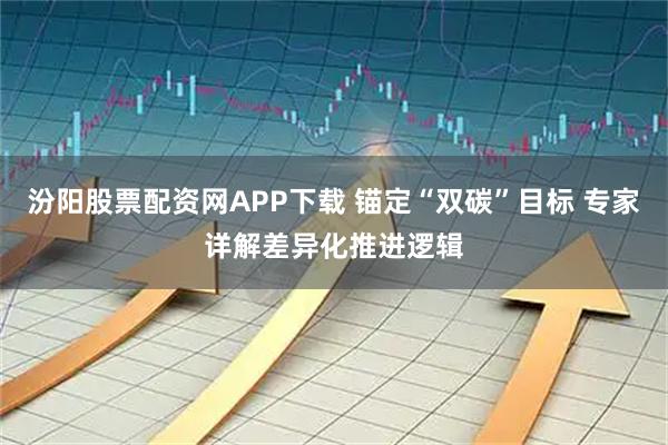 汾阳股票配资网APP下载 锚定“双碳”目标 专家详解差异化推进逻辑