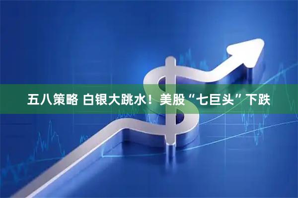五八策略 白银大跳水！美股“七巨头”下跌